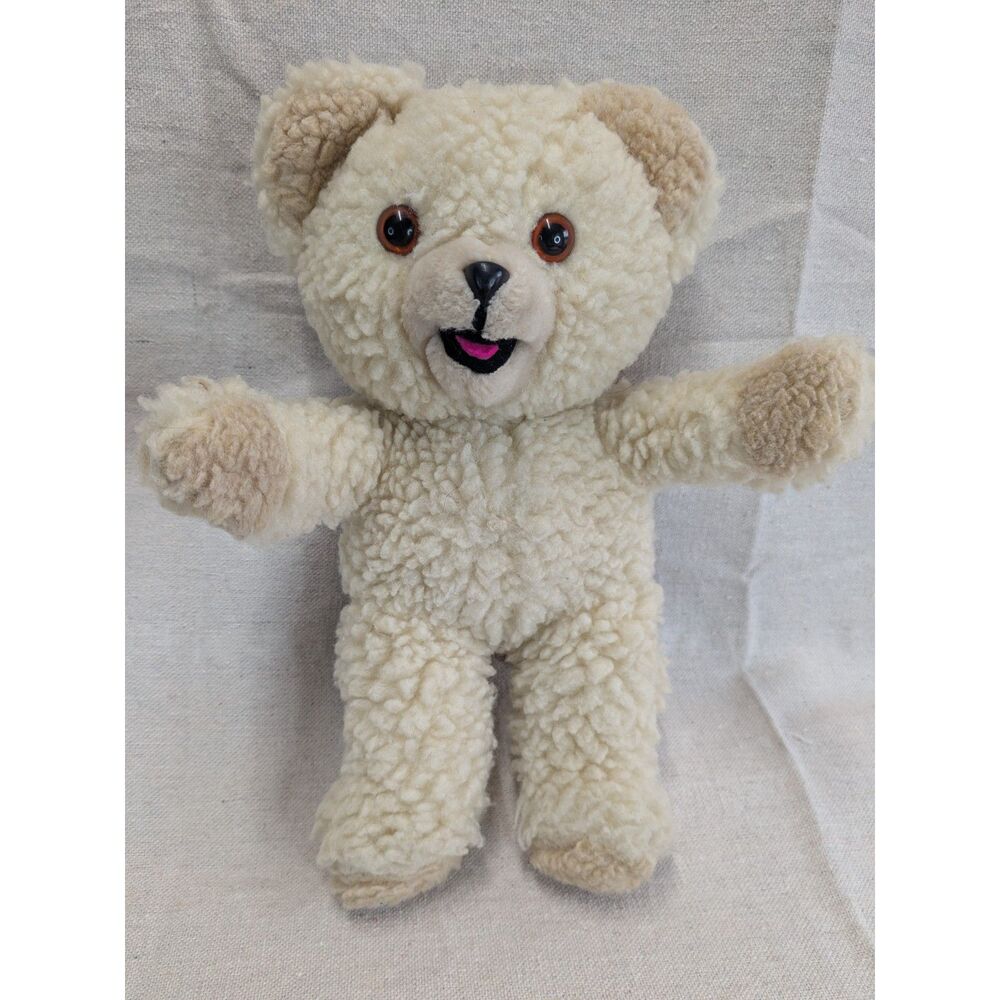 Vintage 1986 Snuggle Bear Plush Fabric Softener Advertising 10" Russ Berrie